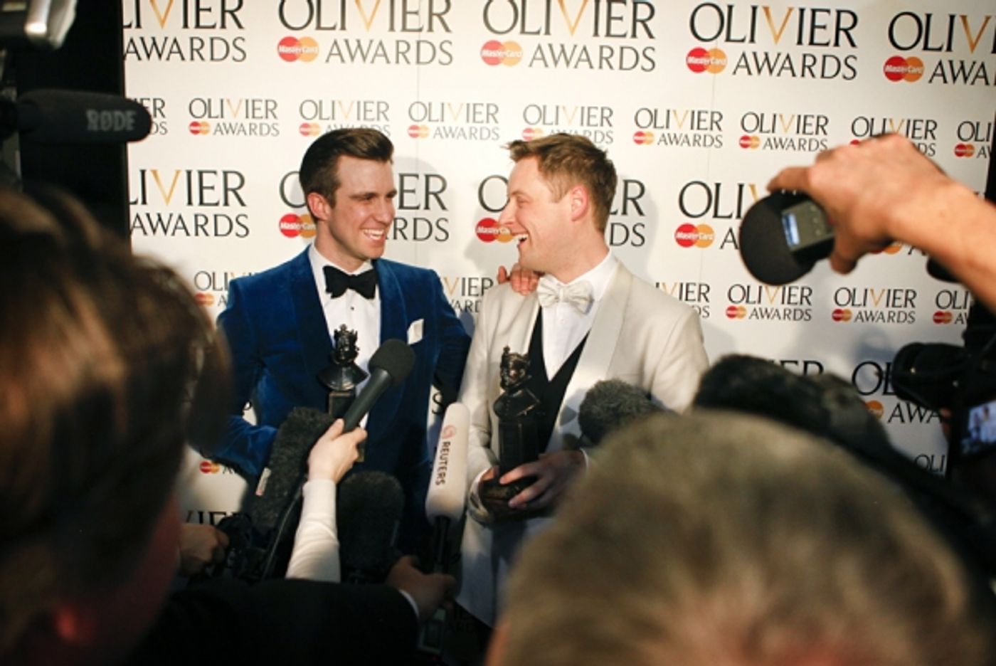 Photo Coverage: OLIVIERS 2014 - After Show, Lindsay, Friedman, Freeman and More!  Image