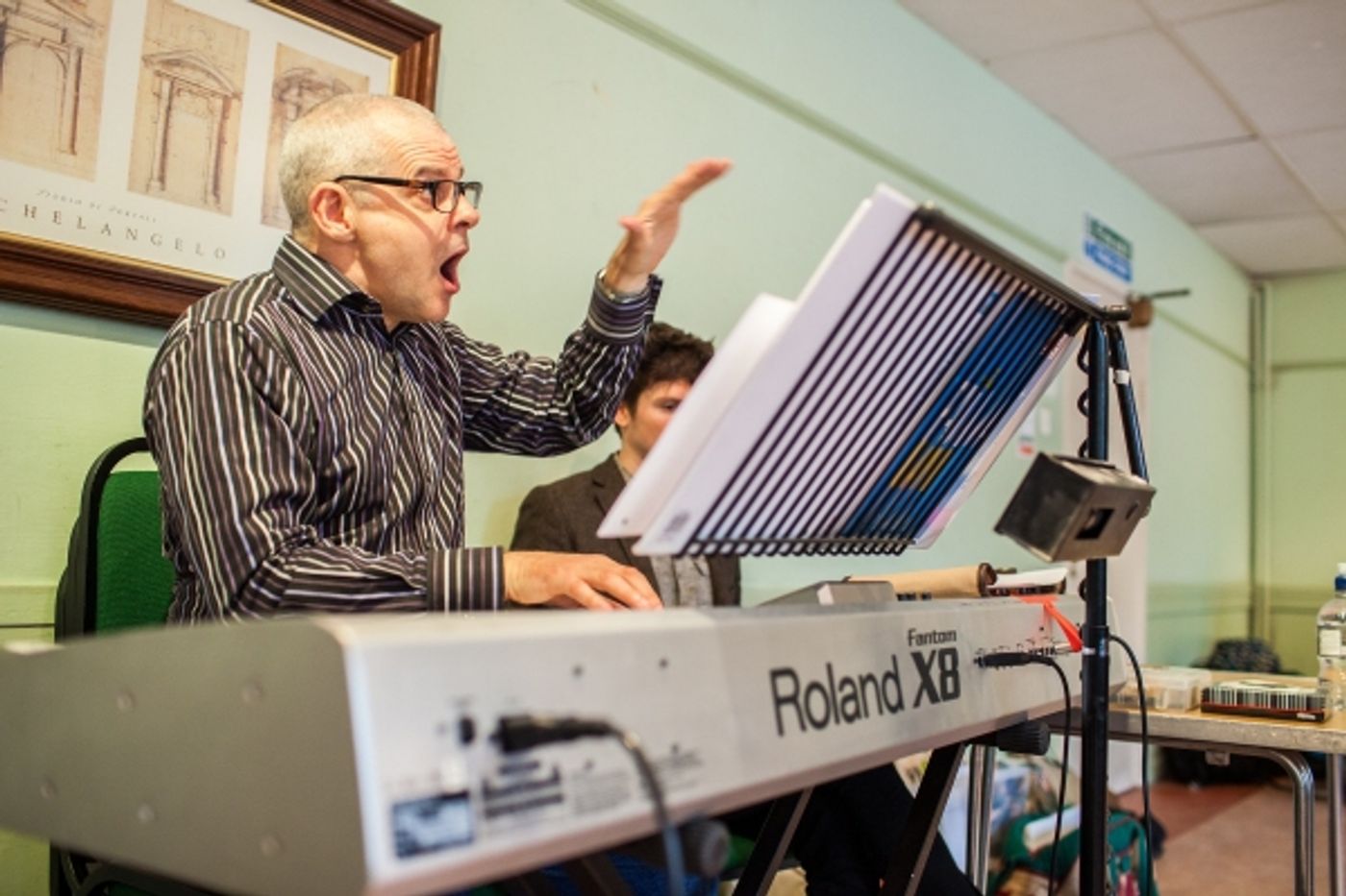 Photo Coverage: THE PAJAMA GAME In Rehearsals, Starring Xavier and Riding! Photo Coverage: THE PAJAMA GAME In Rehearsals, Starring Xavier and Riding! Image