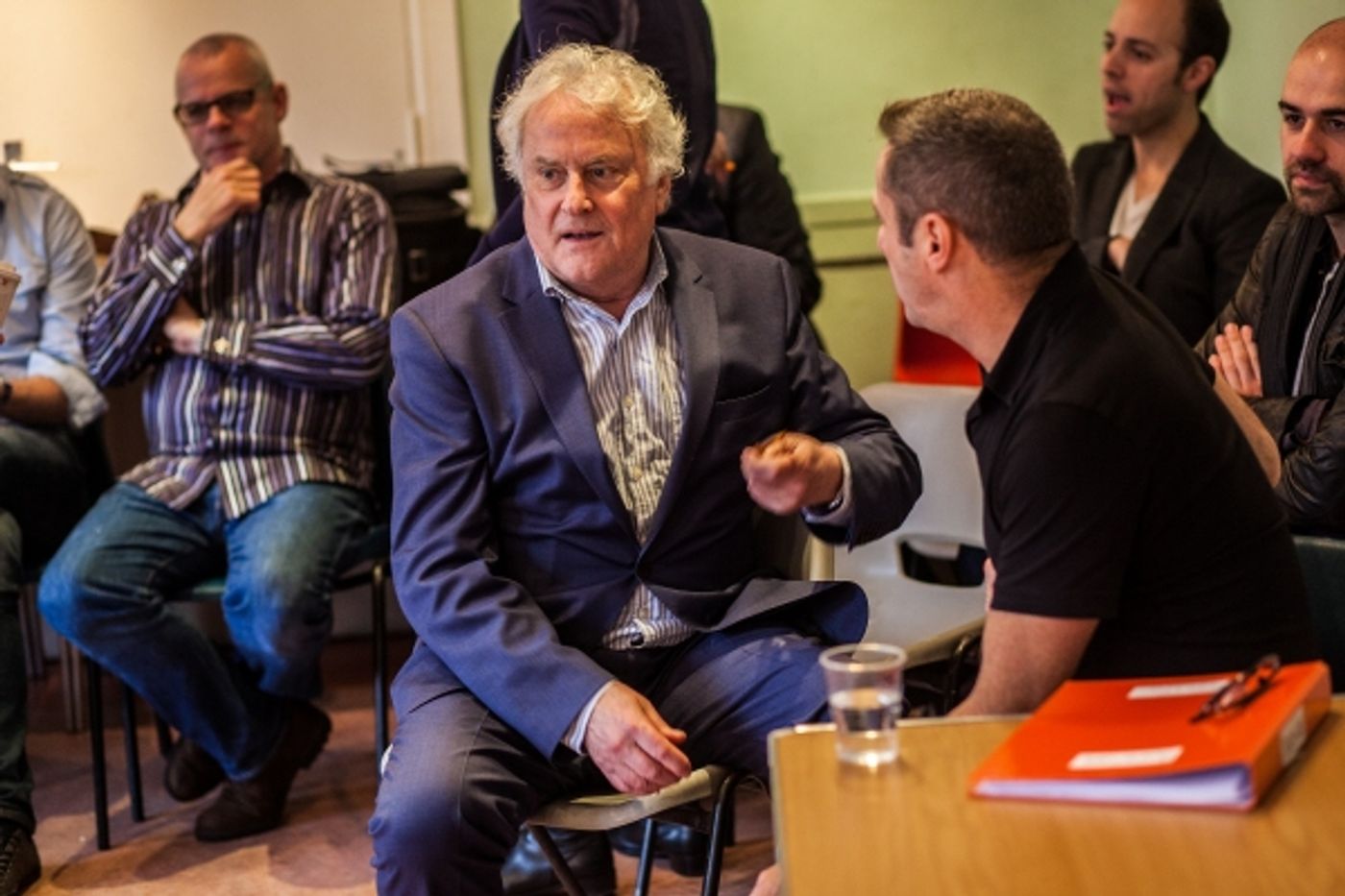 Photo Coverage: THE PAJAMA GAME In Rehearsals, Starring Xavier and Riding! Photo Coverage: THE PAJAMA GAME In Rehearsals, Starring Xavier and Riding! Image