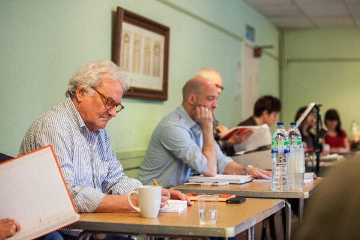 Photo Coverage: THE PAJAMA GAME In Rehearsals, Starring Xavier and Riding! Photo Coverage: THE PAJAMA GAME In Rehearsals, Starring Xavier and Riding! Image