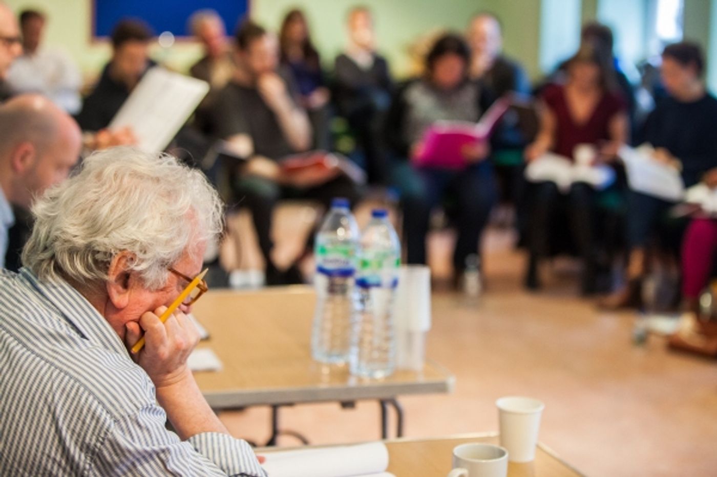 Photo Coverage: THE PAJAMA GAME In Rehearsals, Starring Xavier and Riding! Photo Coverage: THE PAJAMA GAME In Rehearsals, Starring Xavier and Riding! Image