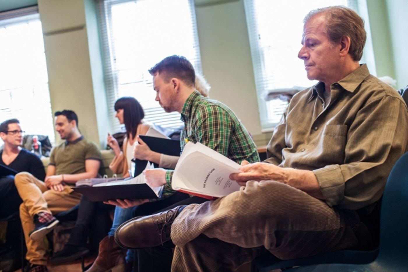 Photo Coverage: THE PAJAMA GAME In Rehearsals, Starring Xavier and Riding! Photo Coverage: THE PAJAMA GAME In Rehearsals, Starring Xavier and Riding! Image