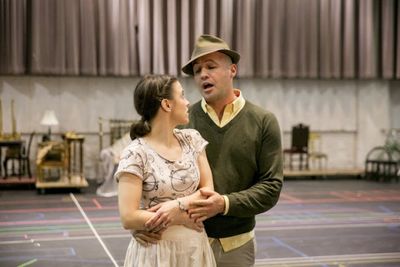 Jenn Gambatese and Billy Zane Photo