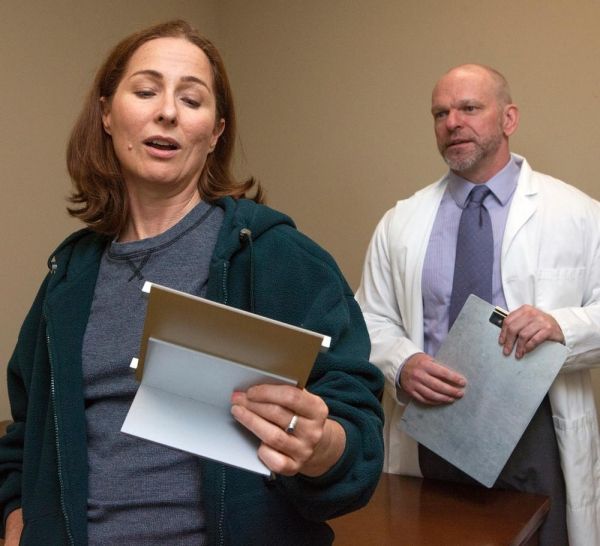 Rebecca Dines and James Hiser Photo