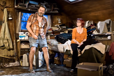 Nick Offerman, Megan Mullally Photo