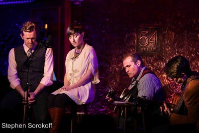 Jeffry Denman, Kimberly Kaye, Marc Kudisch, Timothy Splain Photo