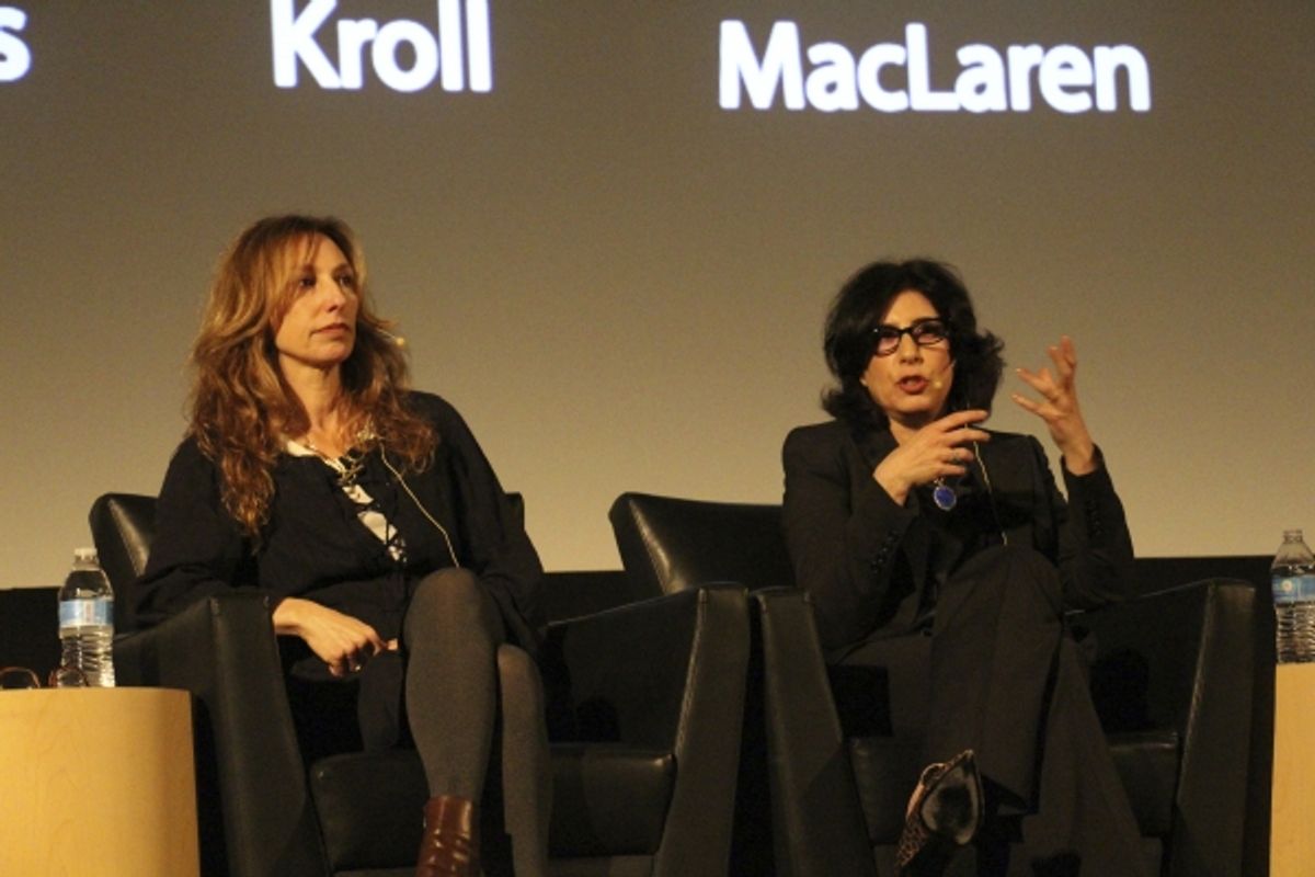 Erica Huggins and Sue Kroll at 