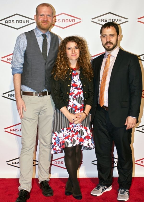 Paul Thureen, Hannah Bos and Oliver Butler. Photo credit: Marielle Solan. Photo