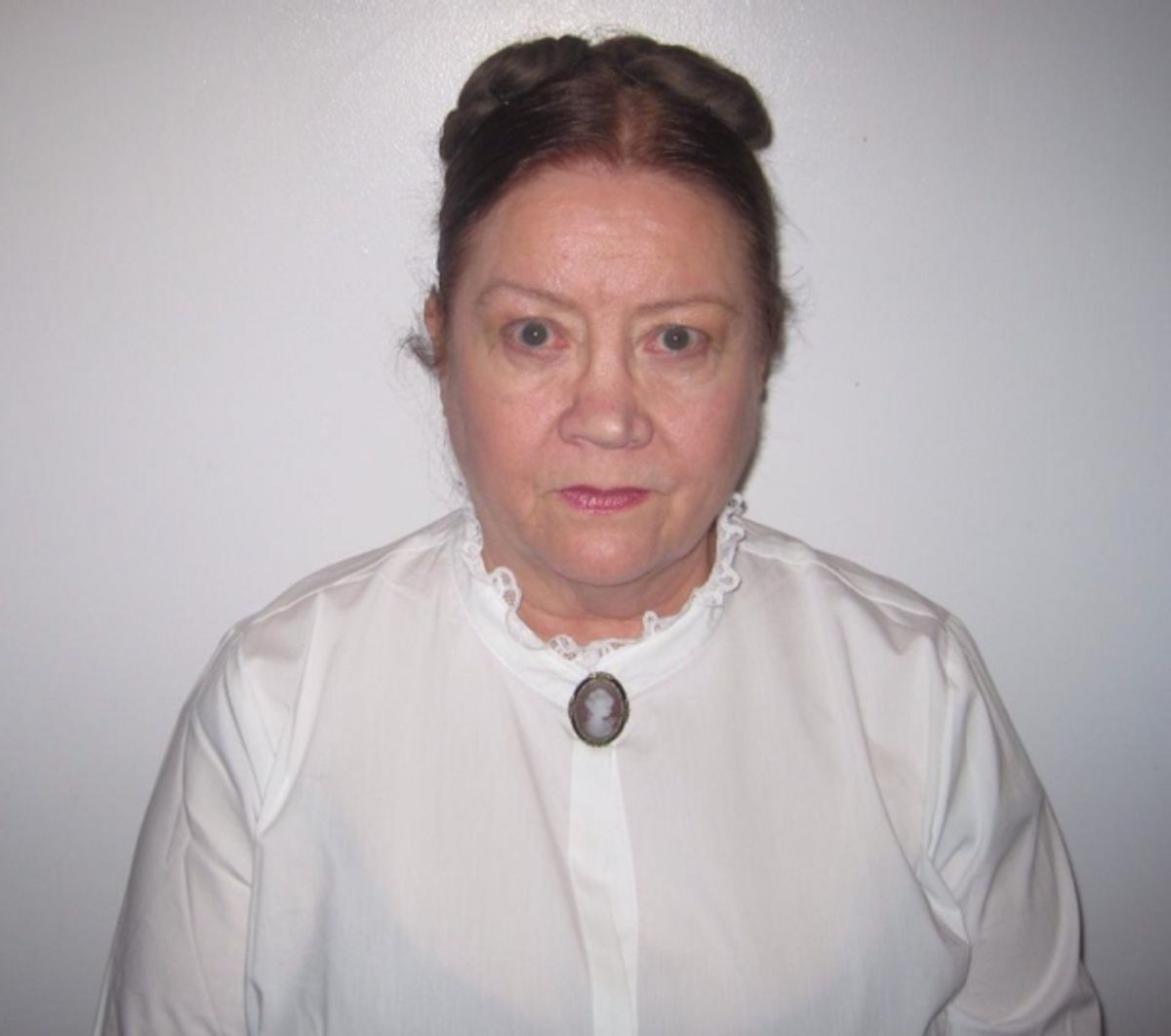 Abigail Borden, Andrew''s second wife and stepmother to Lizzie and Emma (Deborah Cresswell at 