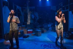 Chris Roe as Jesse and Lisa Ermel as Molly Photo