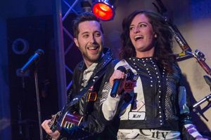 Chris Roe as Jesse and Lisa Ermel as Molly Photo