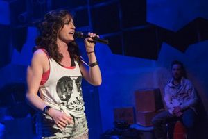 Lisa Ermel as Molly and Chris Roe as Jesse Photo