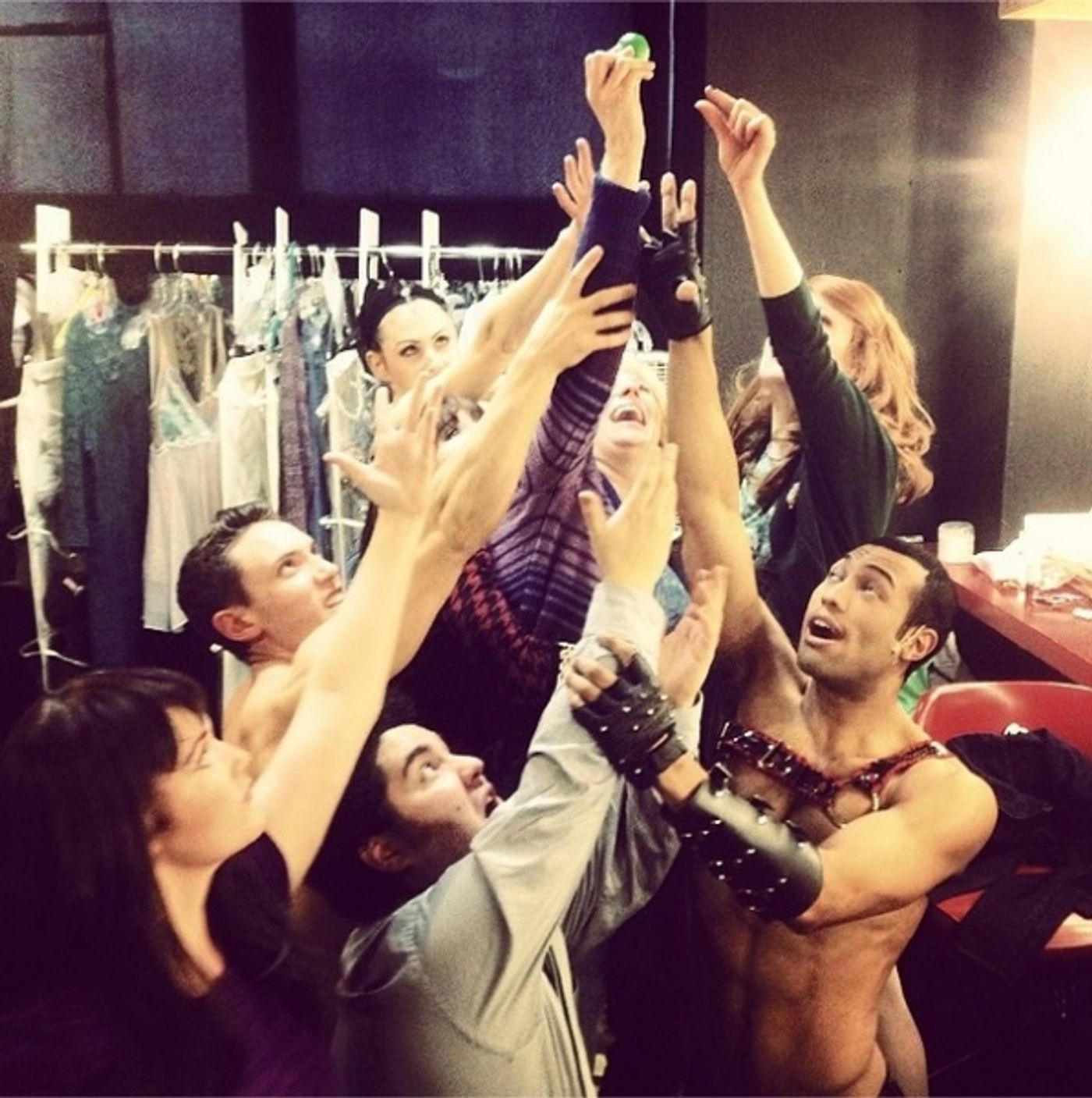 Photo Flash: Saturday Intermission Pics, 4/19- ROCKY, MAMMA MIA, and More Get Into the Spirit of Easter!  Image