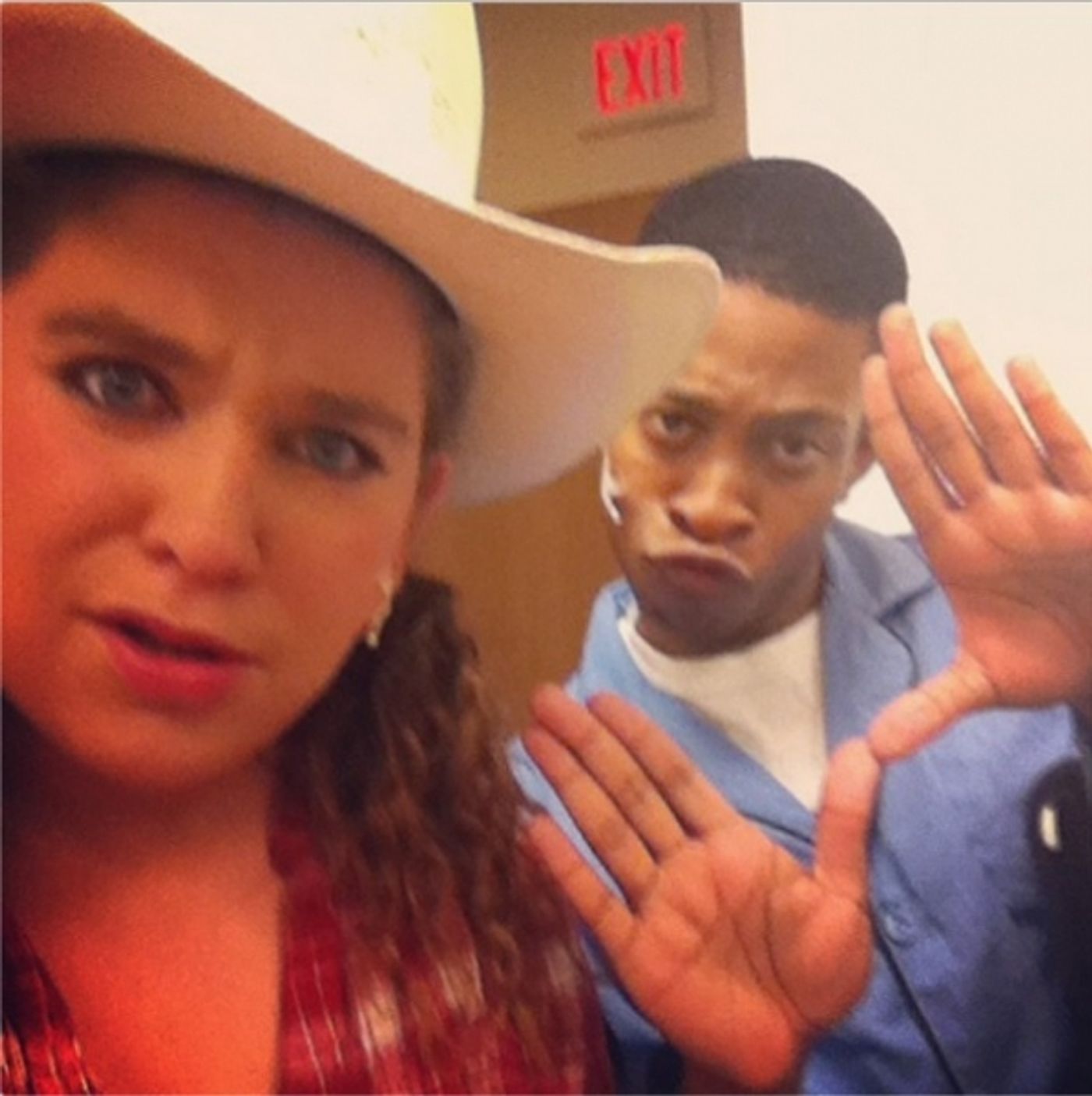 Photo Flash: Saturday Intermission Pics, 4/19- ROCKY, MAMMA MIA, and More Get Into the Spirit of Easter!  Image