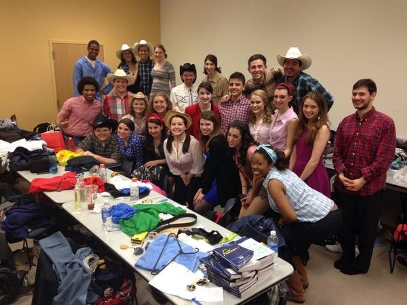 Photo Flash: Saturday Intermission Pics, 4/19- ROCKY, MAMMA MIA, and More Get Into the Spirit of Easter!  Image