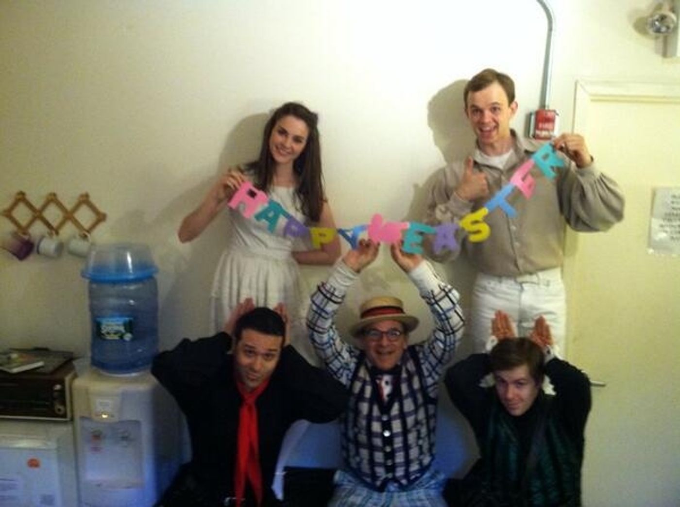 Photo Flash: Saturday Intermission Pics, 4/19- ROCKY, MAMMA MIA, and More Get Into the Spirit of Easter!  Image