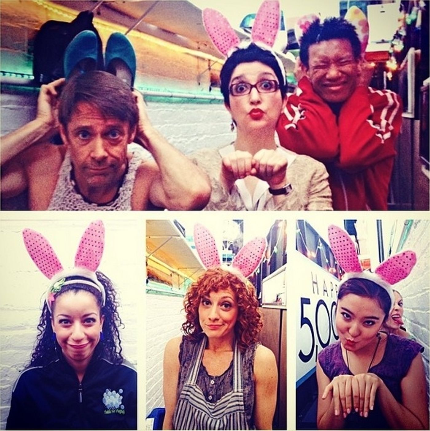 Photo Flash: Saturday Intermission Pics, 4/19- ROCKY, MAMMA MIA, and More Get Into the Spirit of Easter!  Image