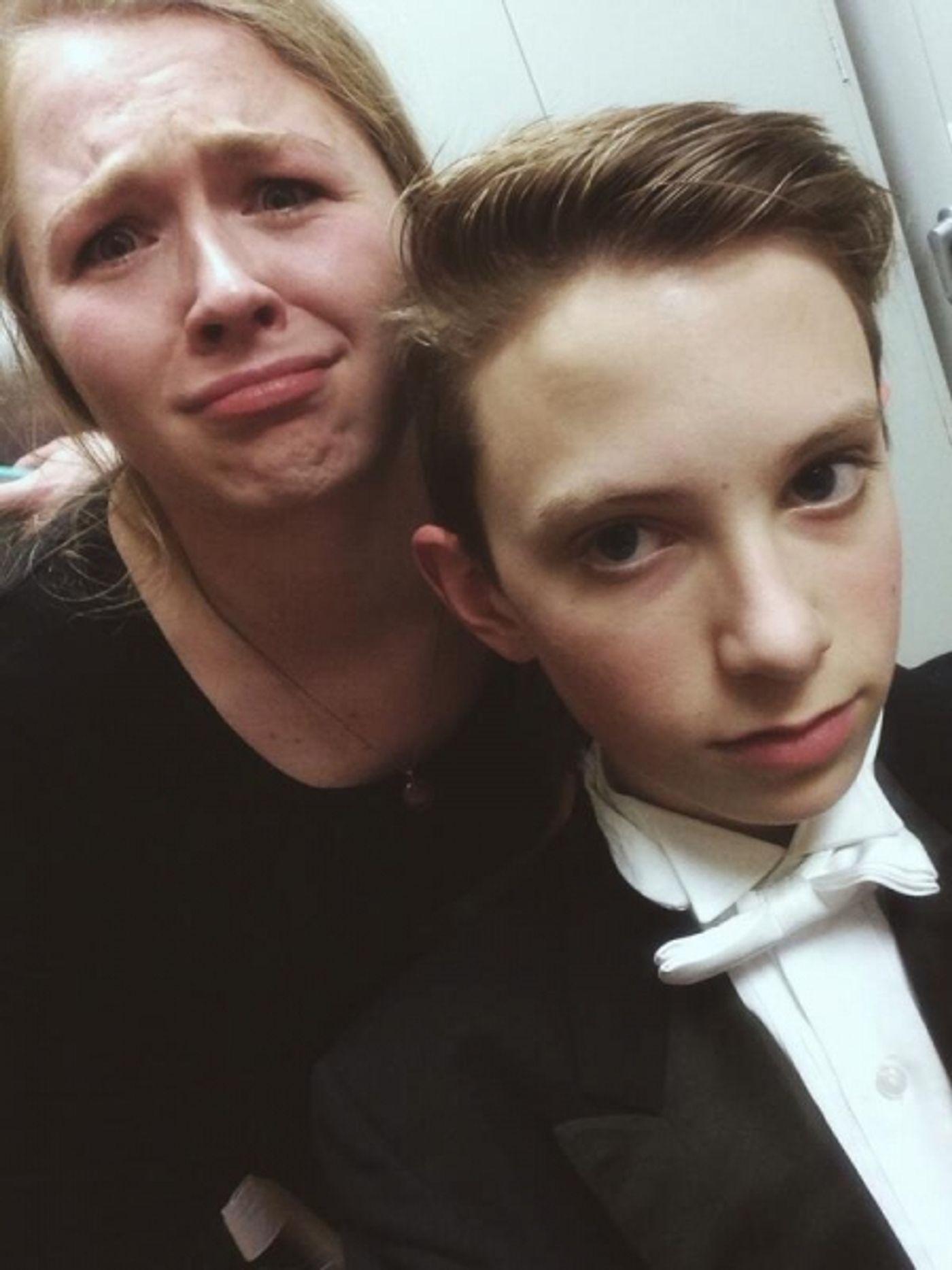 Photo Flash: Saturday Intermission Pics, 4/19, Part 2- NEWSIES Get Mischievous, Shows Close, and More!  Image