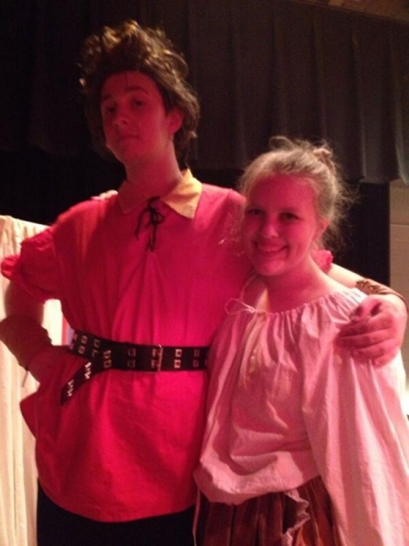 Photo Flash: Saturday Intermission Pics, 4/19, Part 2- NEWSIES Get Mischievous, Shows Close, and More!  Image