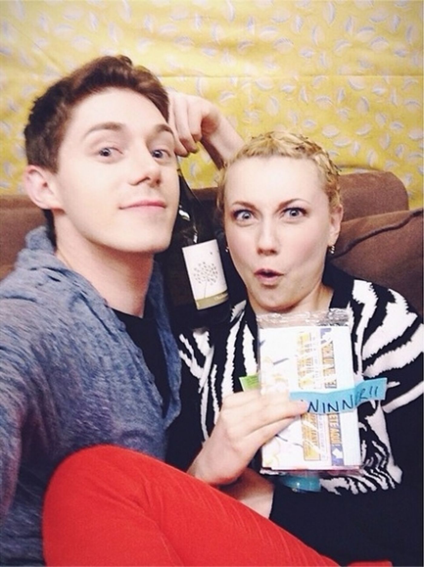 Photo Flash: Saturday Intermission Pics, 4/19, Part 2- NEWSIES Get Mischievous, Shows Close, and More!  Image