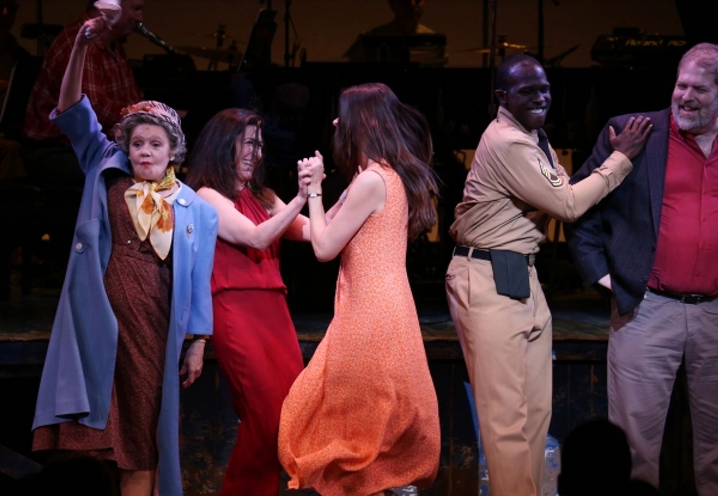 Photo Coverage: Let It Sing! VIOLET Cast Takes Opening Night Bows  Image