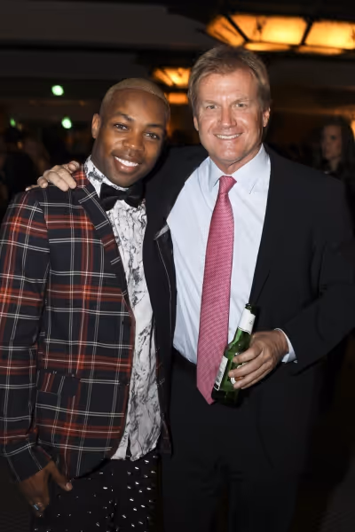 Cast member Todrick Hall and Producer Tom McCoy Photo
