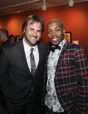 James C. Mulligan and cast member Todrick Hall @ BroadwayWorld James C. Mulligan and cast member Todrick Hall Photo