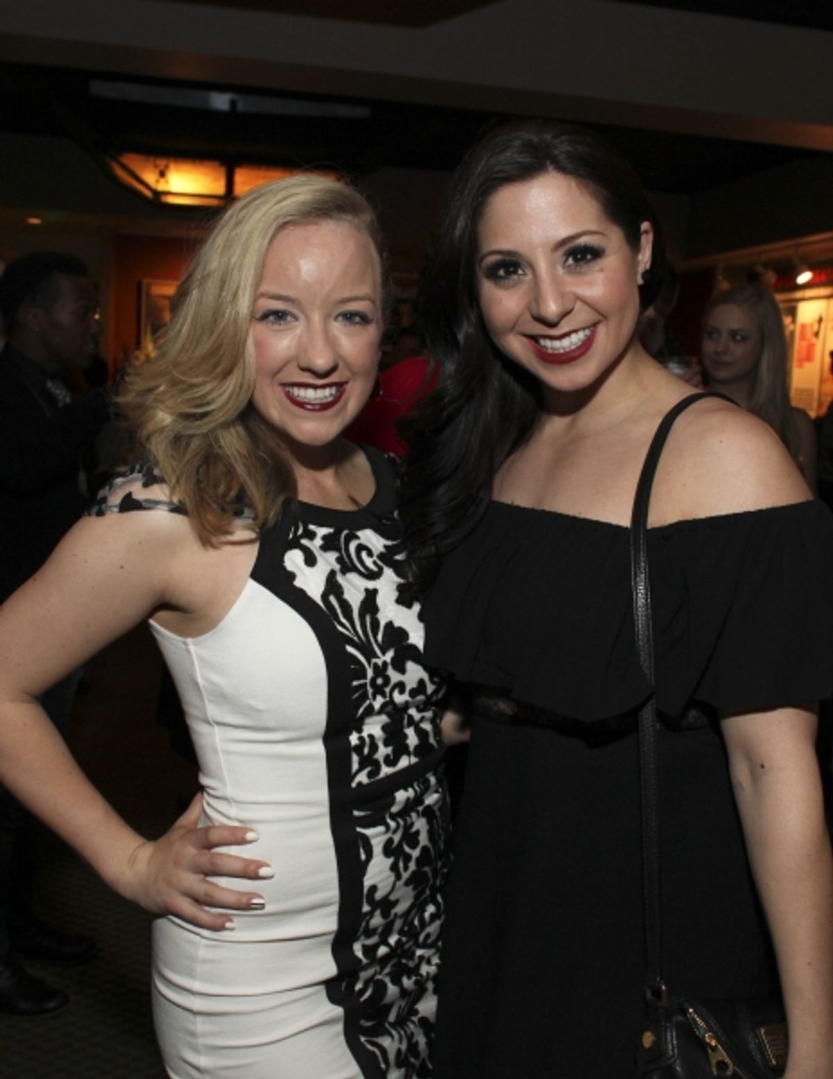 Cast member Hannah Jean Simmons and Jaebbel Arce at 