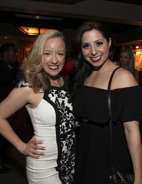 Cast member Hannah Jean Simmons and Jaebbel Arce Photo