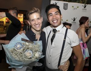 Cast members Jake Dupree and Steven Agdeppa @ BroadwayWorld Cast members Jake Dupree and Steven Agdeppa Photo