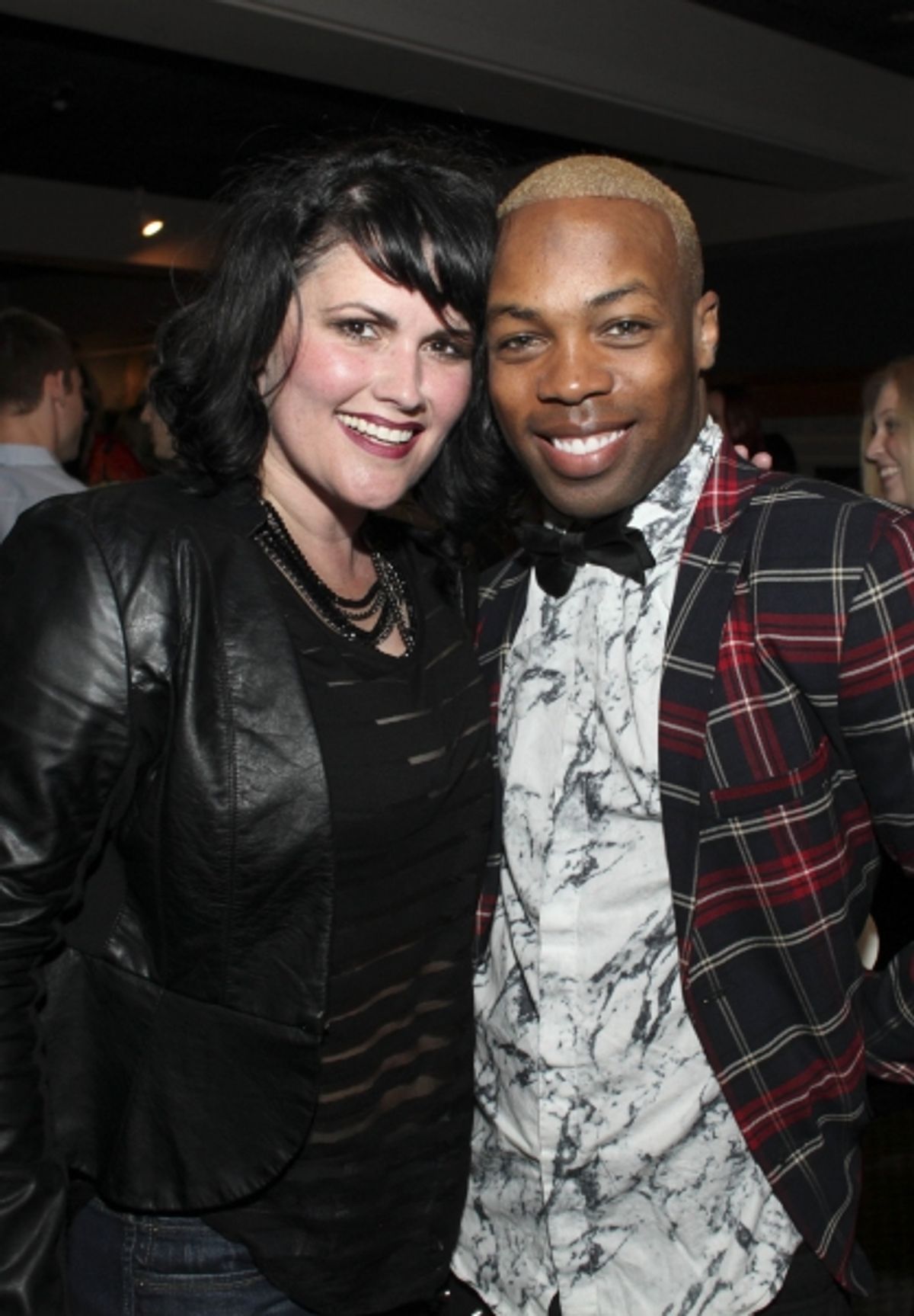 Cast members Kelli Provart and Todrick Hall at 