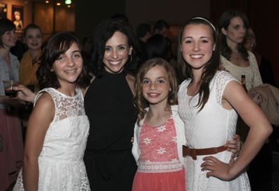 Sammy Gayer, Director/Choreographer Dana Solimando, Bryndal Braithwaith and Julia Mas Photo