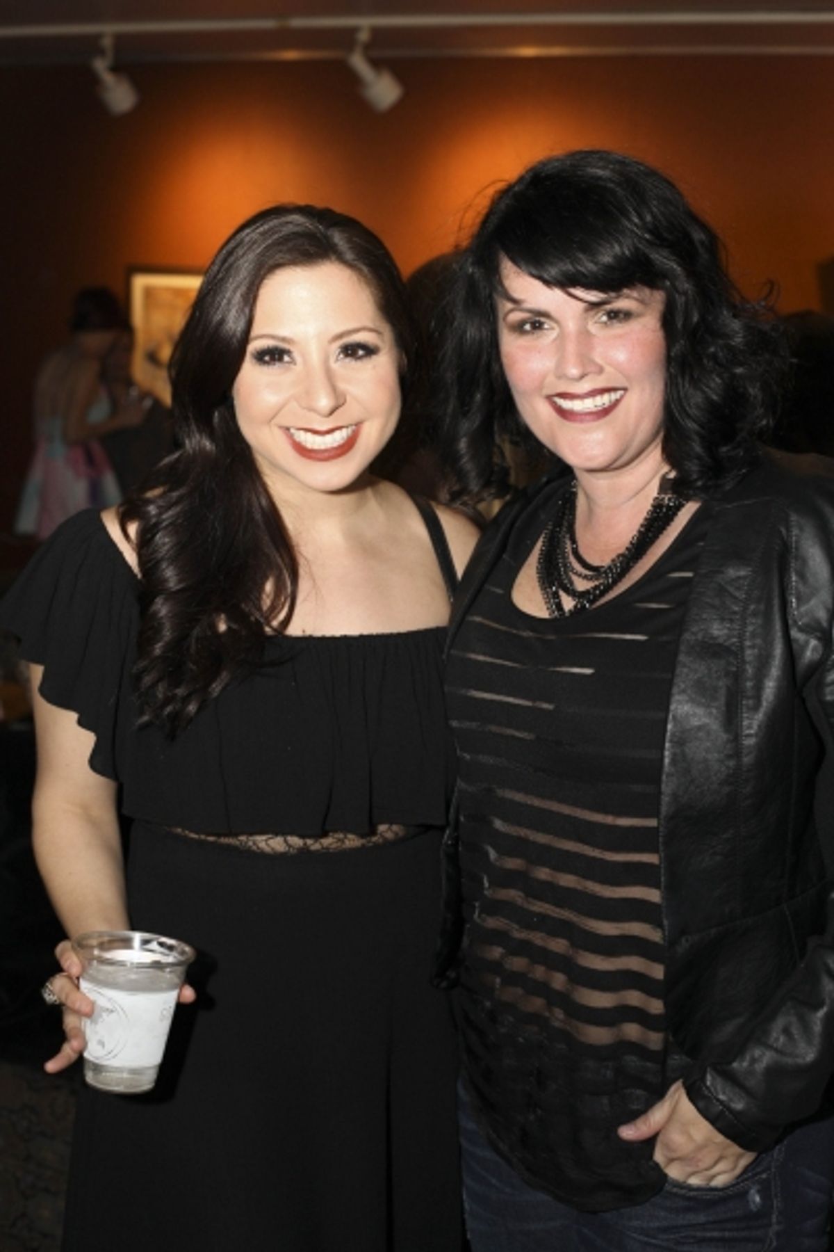 Jaebbel Arce and cast member Kelli Provart at 