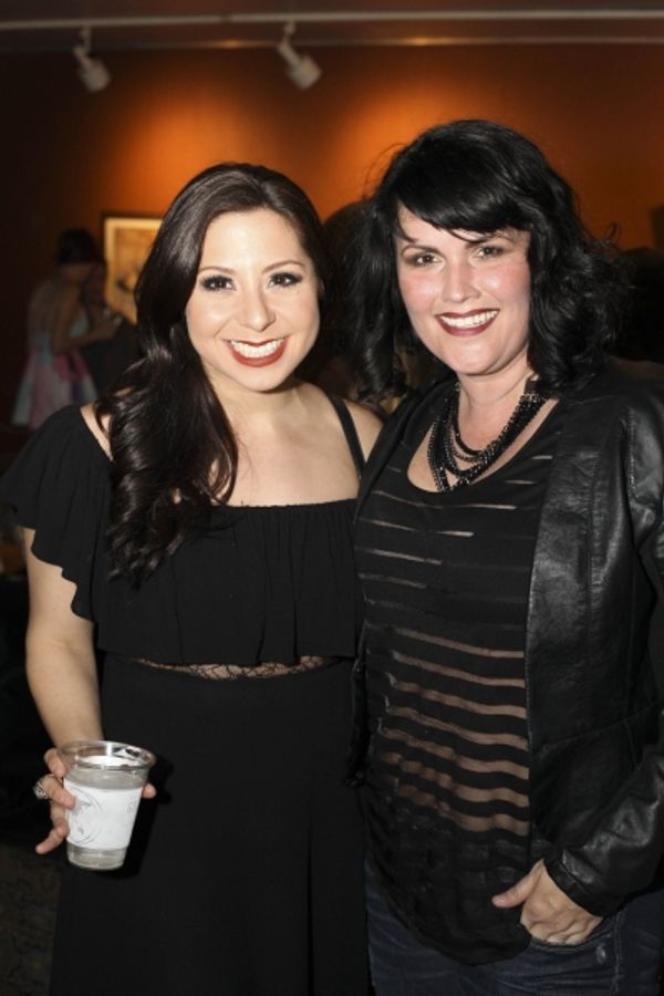 Jaebbel Arce and cast member Kelli Provart Photo