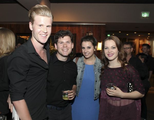 Austin MacPhee, Chris Meissner, Isabella Bolognini and Katheryne Penny Photo