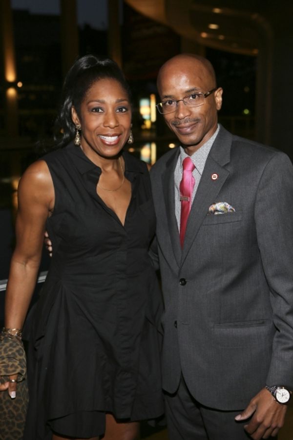 Actress Dawnn Lewis and Nolan V. Rollins, President and CEO of the Los Angeles Urban… Photo