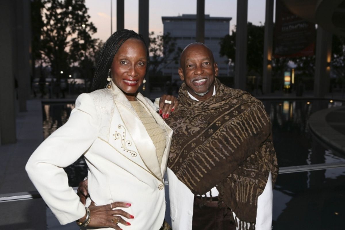 Actress Trina Parks and Dr. Siri Singh at 