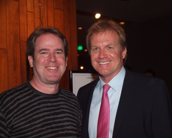 Publicist David Elzer and Tom McCoy Photo