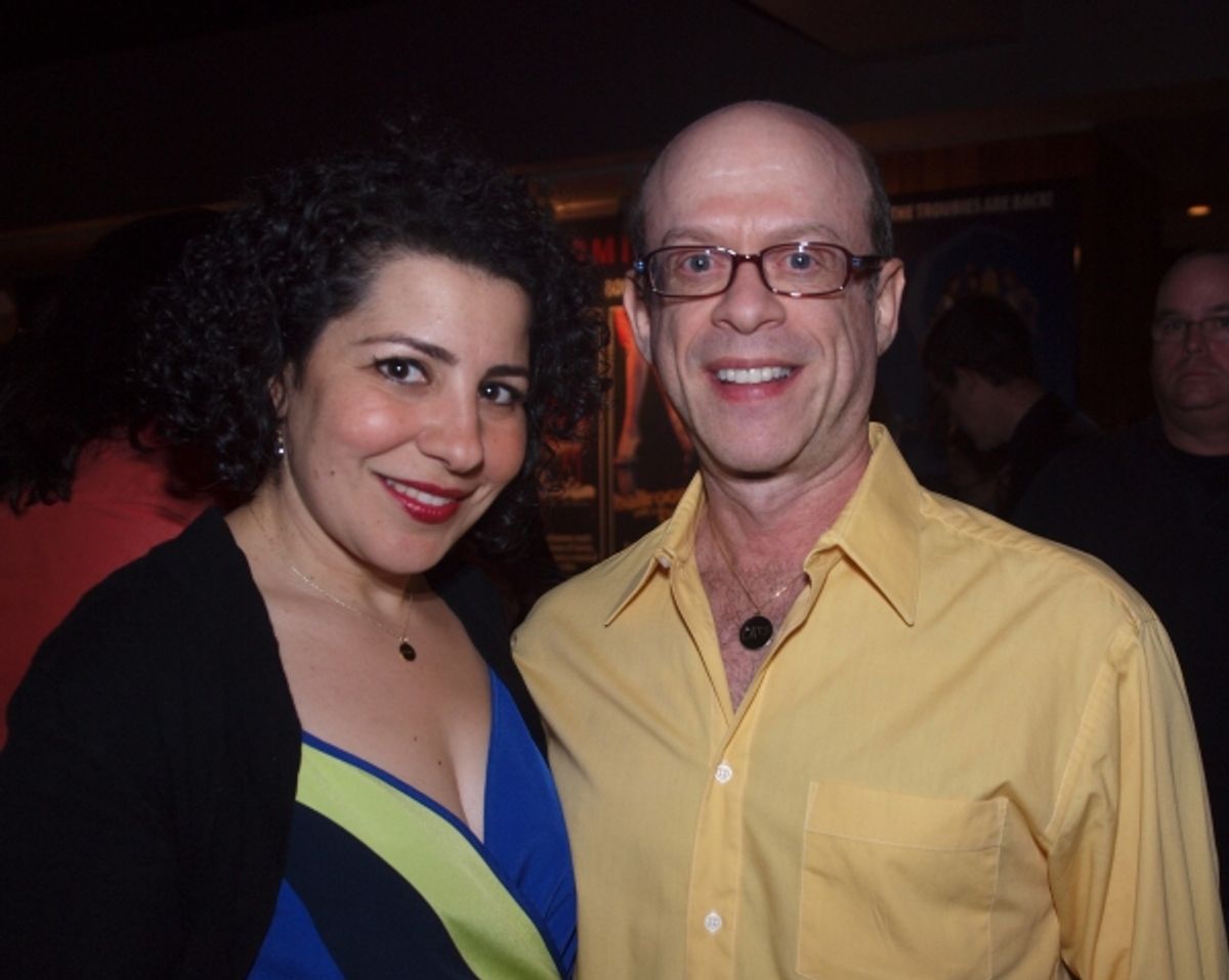 Julie Garnye and Steven Hack at 