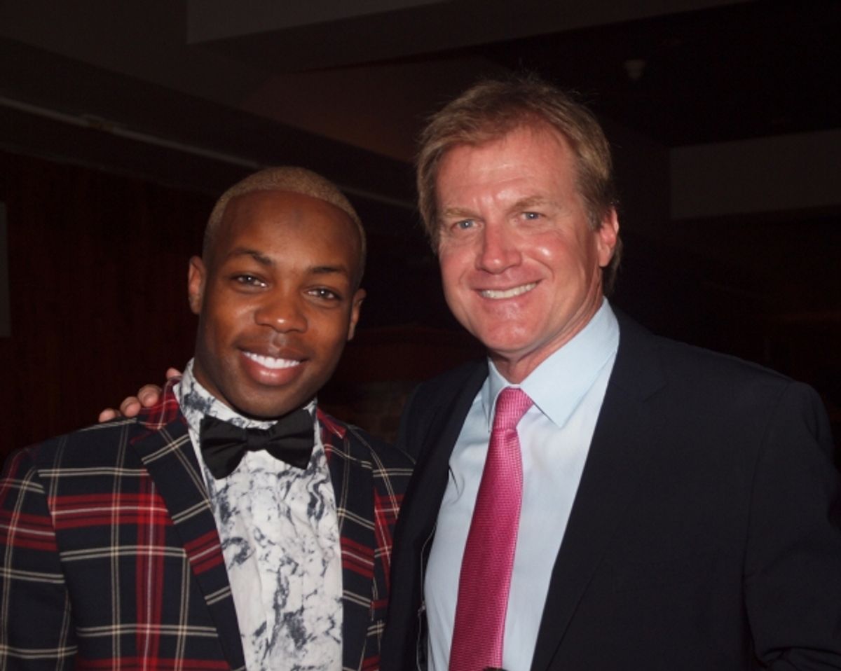 Todrick Hall and Tom McCoy at 