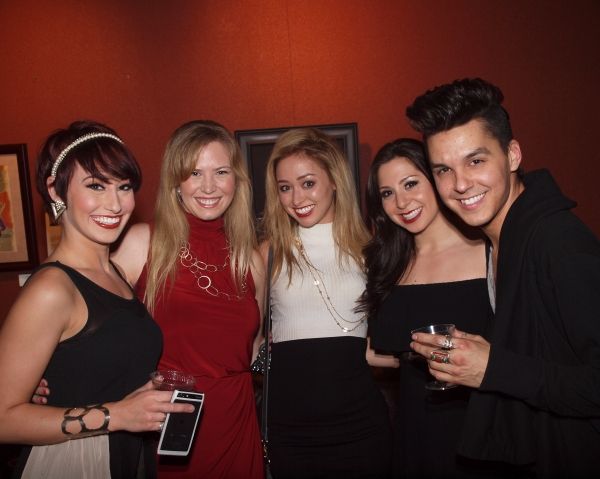 Nina Schreckengost, Liz Anne Edmunds, Ashley Matthews, Jebbel Arce, and Jamie Joseph Photo