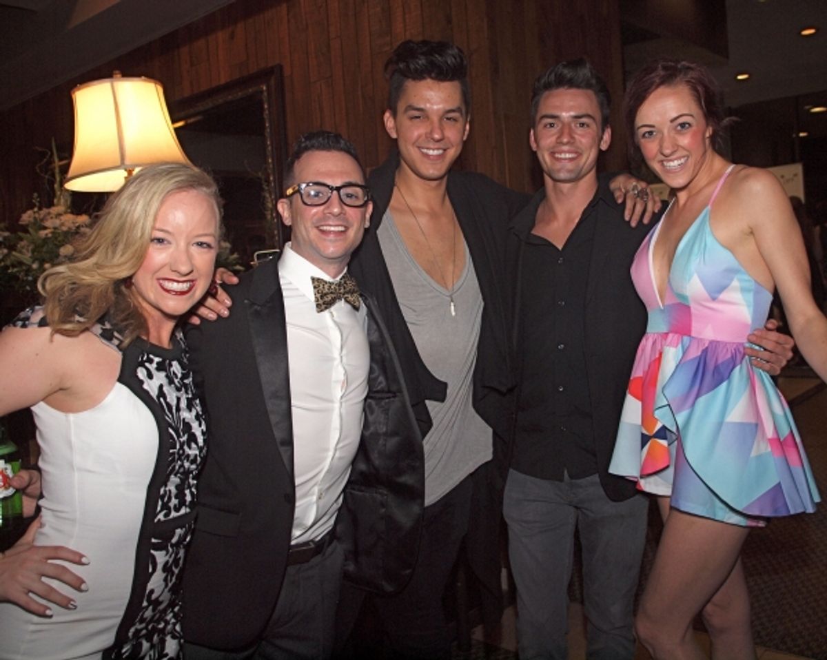 Hannah Jean Simmons, Dane Wagner, Jamie Joseph, friend, and Jenna Wright at 