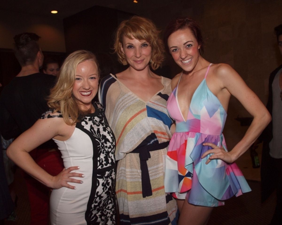 Hannah Jean Simmons, Chryssie Whitehead, and Jenna Wright at 