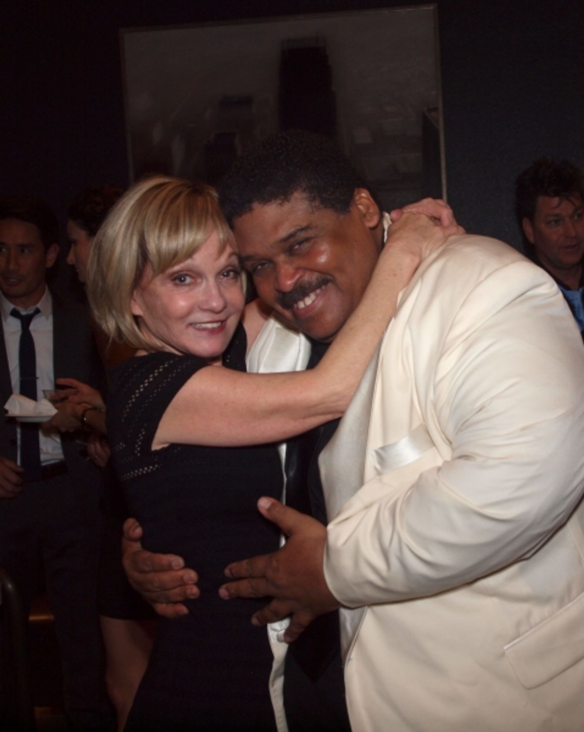 Cathy Rigby and Clent Bowers at 