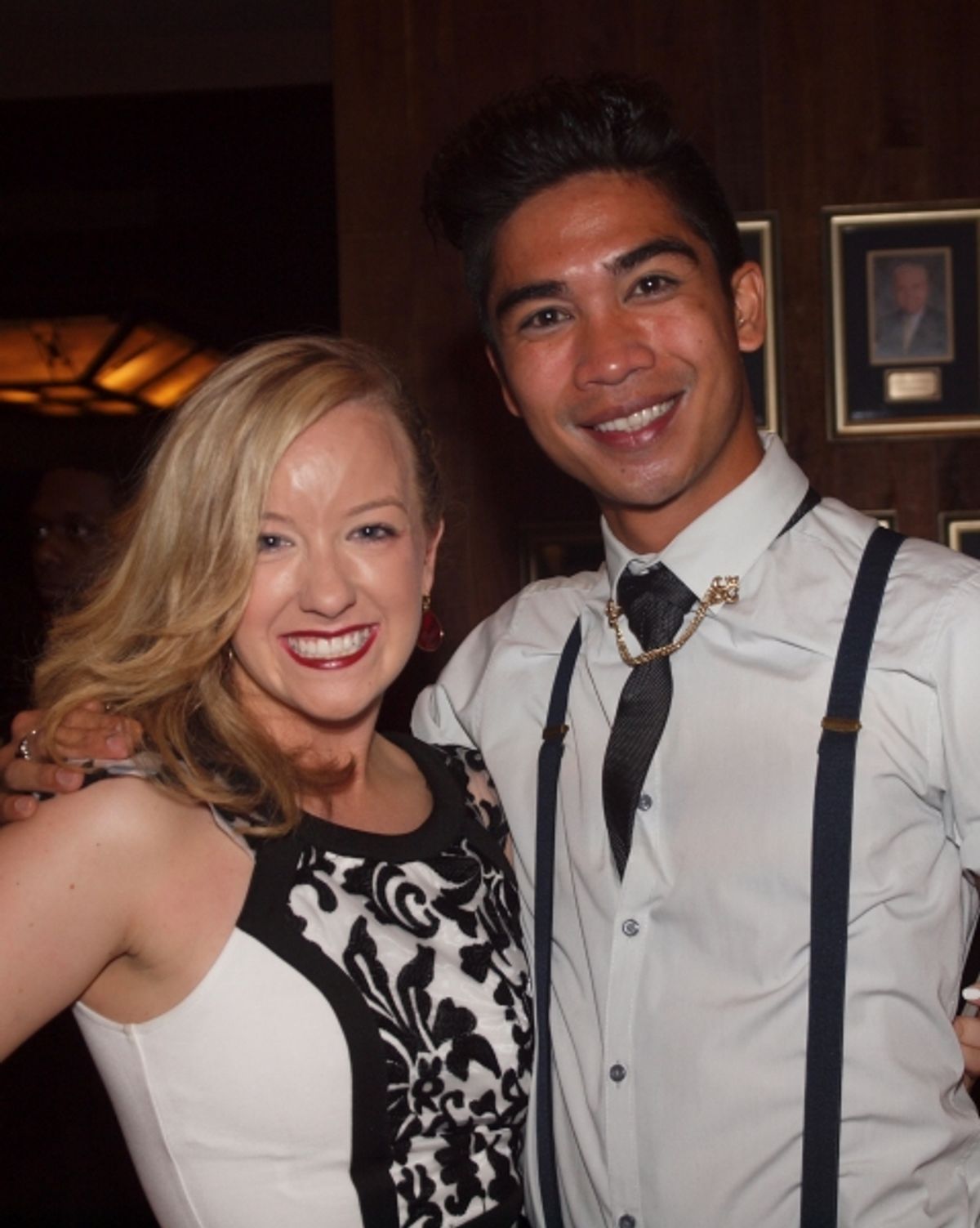 Hannah Jean Simmons and Steven Agdeppa at 