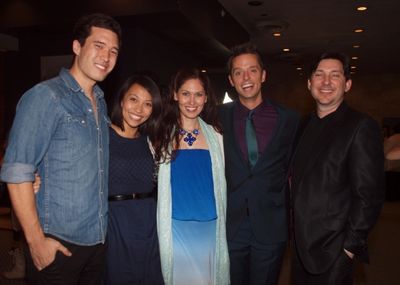 Terence Leavey, Nancy Lam, April Mailna, Daniel Dawson, and Jason Niedle Photo