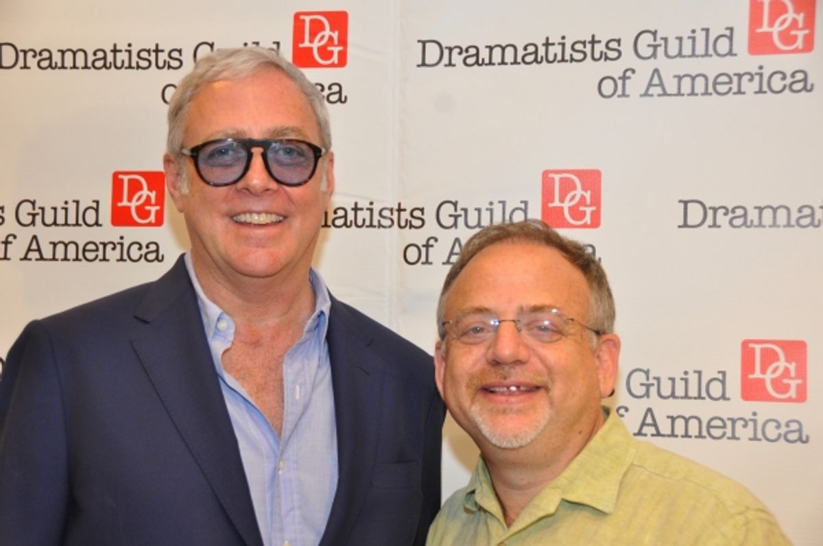 Scott Wittman and Marc Shaiman at 