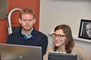 Michael Kooman and Kait Kerrigan @ BroadwayWorld Michael Kooman and Kait Kerrigan Photo