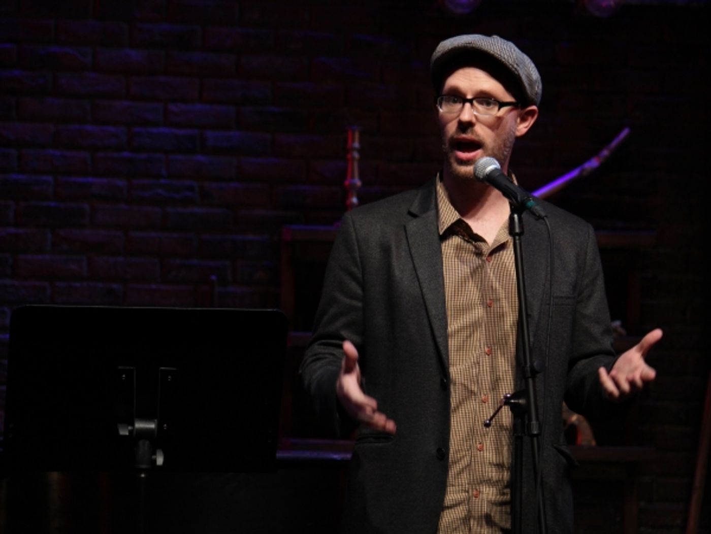 Photo Coverage: Pace New Musicals Writers Room Visits Murderous Musical Mondays at MURDER FOR TWO!  Image