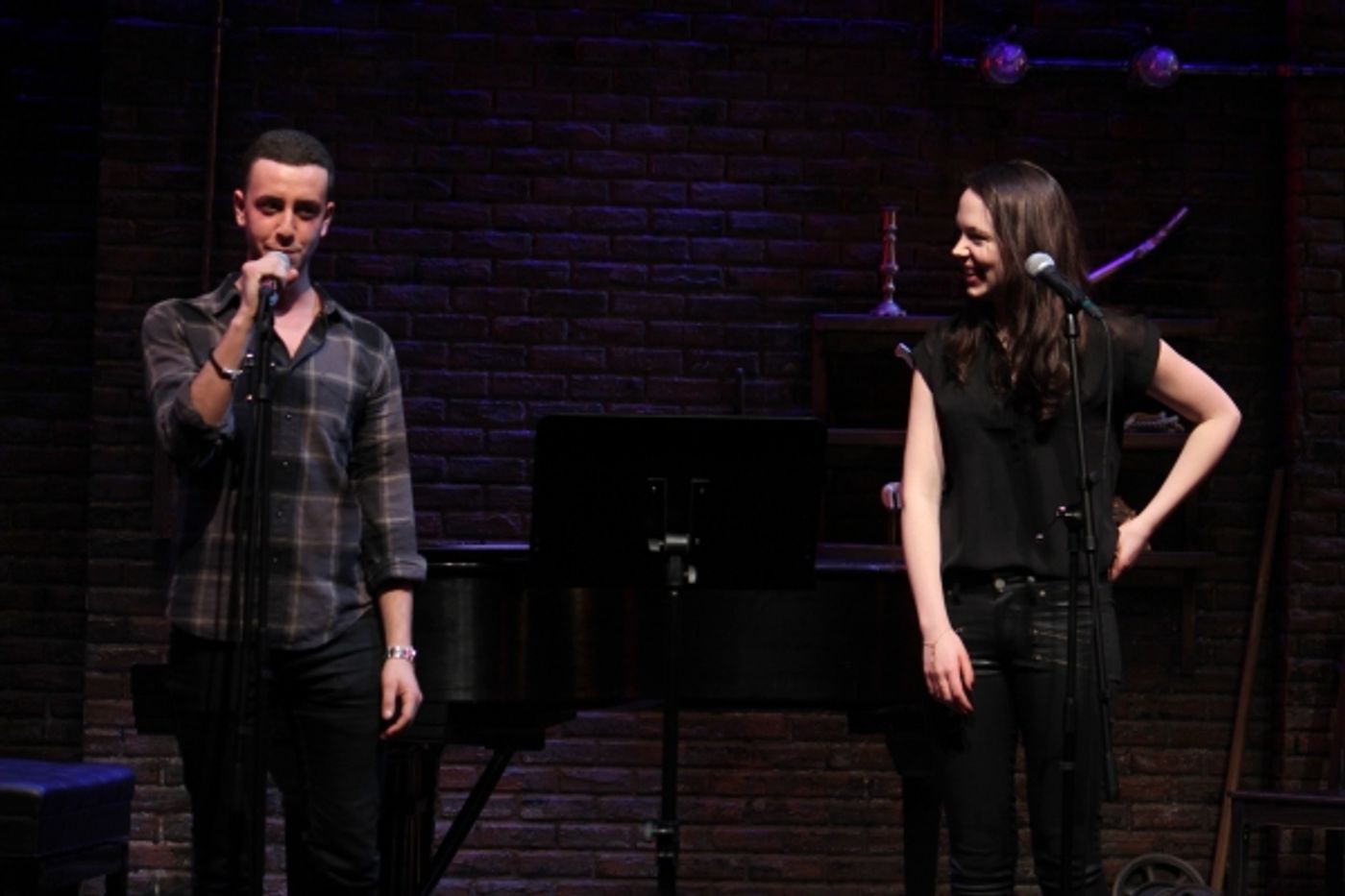 Photo Coverage: Pace New Musicals Writers Room Visits Murderous Musical Mondays at MURDER FOR TWO! Photo Coverage: Pace New Musicals Writers Room Visits Murderous Musical Mondays at MURDER FOR TWO! Image